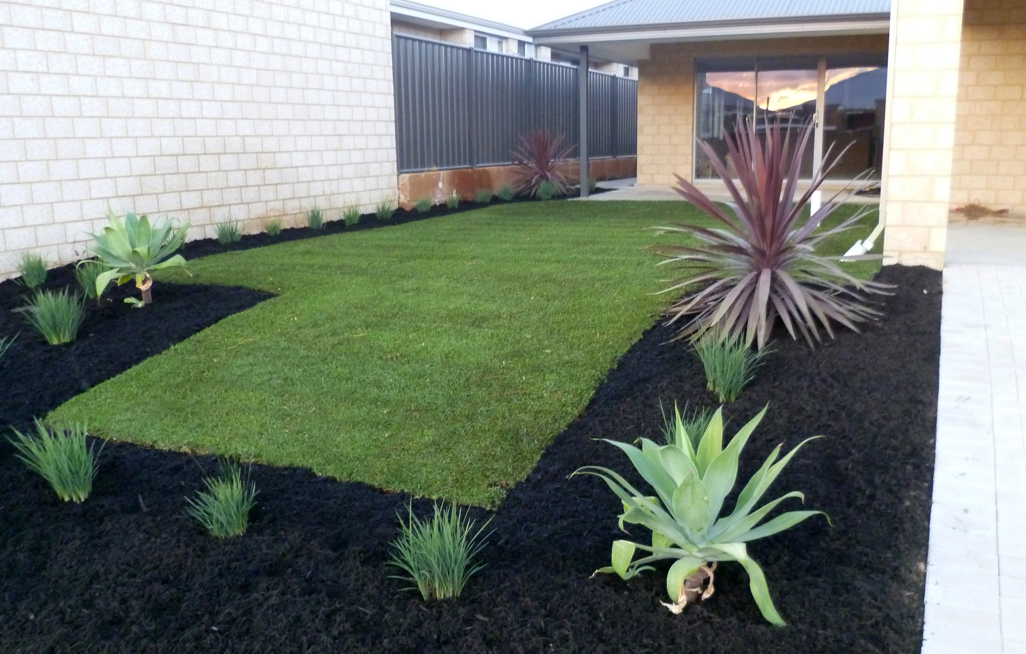 Landscaping package as per Builder